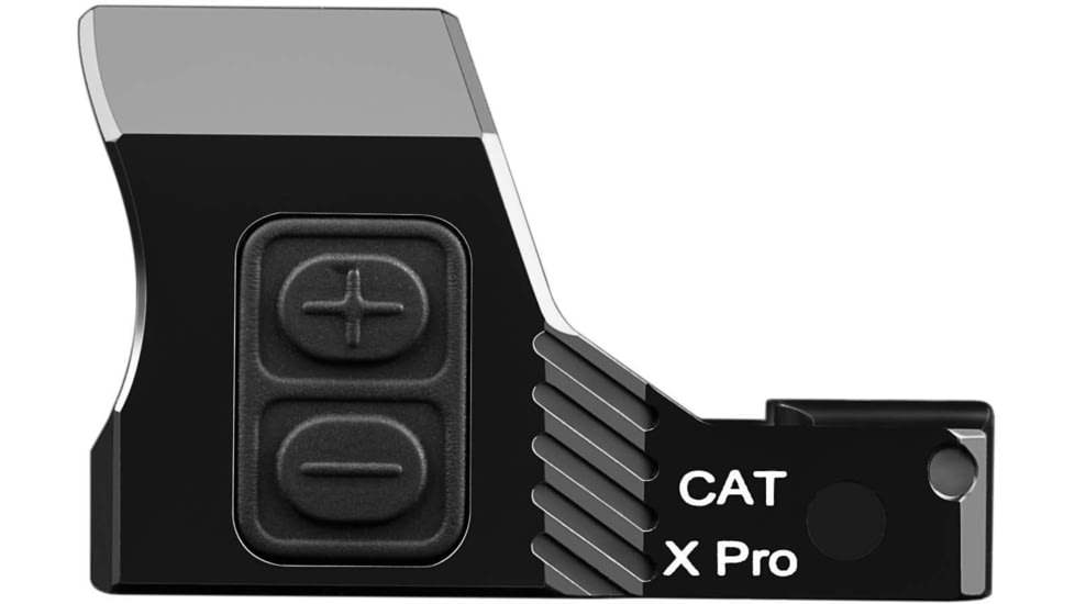 Cyelee Optics CAT X PRO Reflex Red Dot Sight, 1x21x16.5mm, 3 MOA Dot/30 MOA Circle, Black, X003ZVATAX