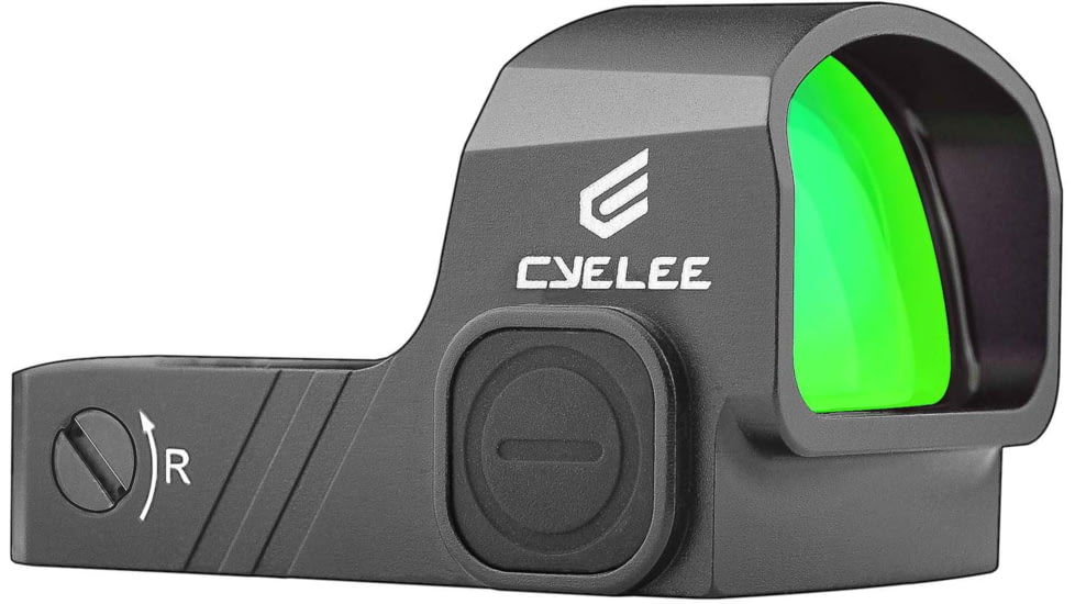 Cyelee Optics CAT0-G Reflex Red Dot Sight, 1x22x16mm, 3 MOA Dot, Black, X004ER30HV