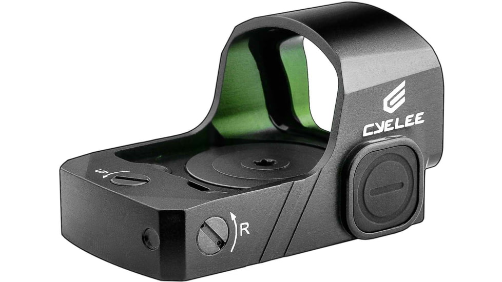 Cyelee Optics CAT0-G Reflex Red Dot Sight, 1x22x16mm, 3 MOA Dot, Black, X004ER30HV