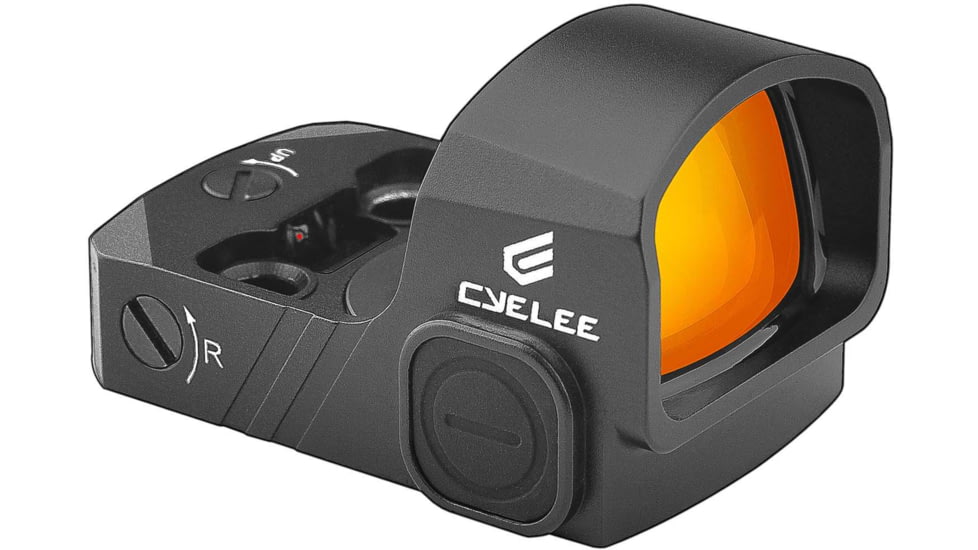 Cyelee Optics CAT0 Reflex Red Dot Sight, 1x22x16mm, 3 MOA Dot, Black, X004ER30I5