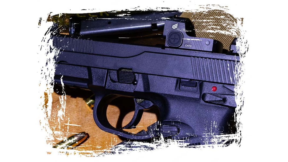 Cyelee Optics CAT0-G Reflex Red Dot Sight, 1x22x16mm, 3 MOA Dot, Black, X004ER30HV