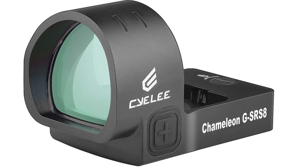 Cyelee Optics Chameleon-GSRS8 Reflex Red Dot Sight, 1x26.5x22.5mm, 8 MOA Dot, Black, X004G5BOQF