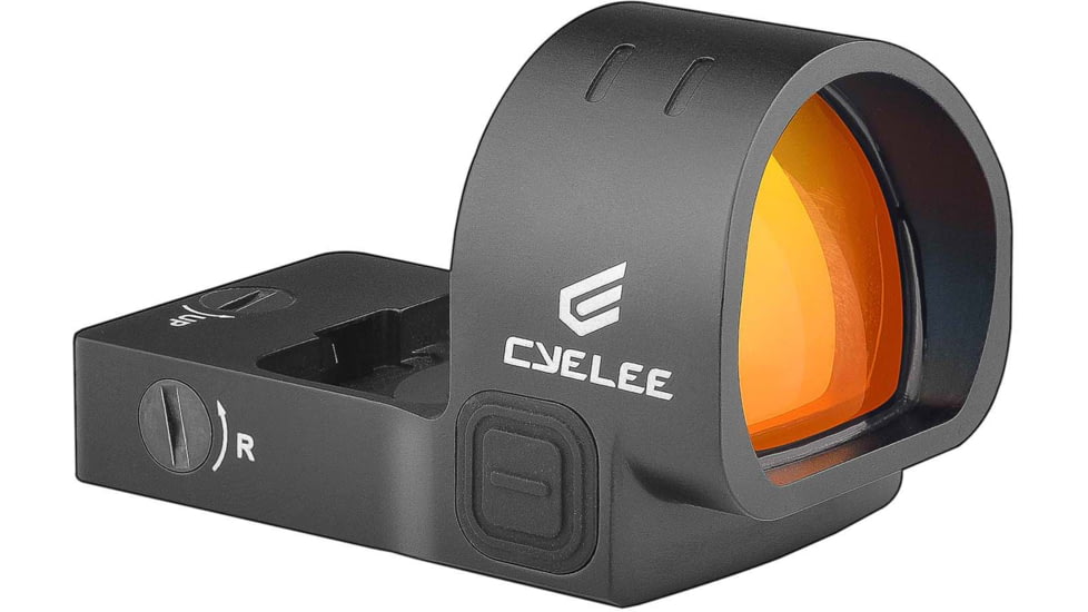 Cyelee Optics Chameleon-SRS8 Reflex Red Dot Sight, 1x26.5x22.5mm, 8 MOA Dot, Black, X004G5E9CB