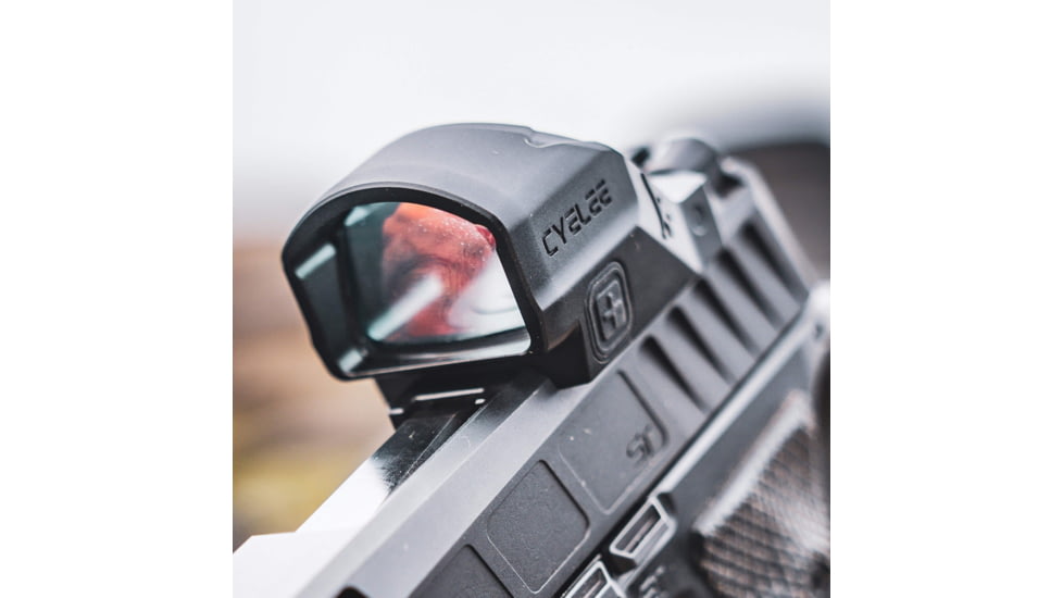 Cyelee Optics Frog Reflex Red Dot Sight, 1x22x16mm, 2 MOA Dot, 6 MOA Dot, Black, X0051EV6Y5