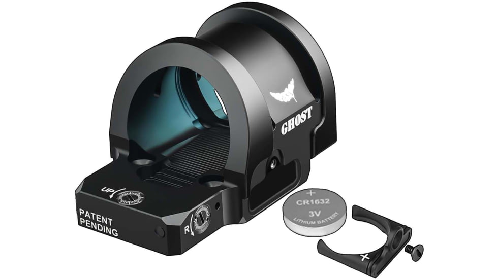 Cyelee Optics Ghost HDG Reflex Red Dot Sight, 1x26.5x22.5mm, 2 MOA Dot/26 MOA Circle, Black, X0044ECYKX