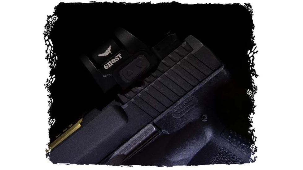 Cyelee Optics Ghost HDG Reflex Red Dot Sight, 1x26.5x22.5mm, 2 MOA Dot/26 MOA Circle, Black, X0044ECYKX