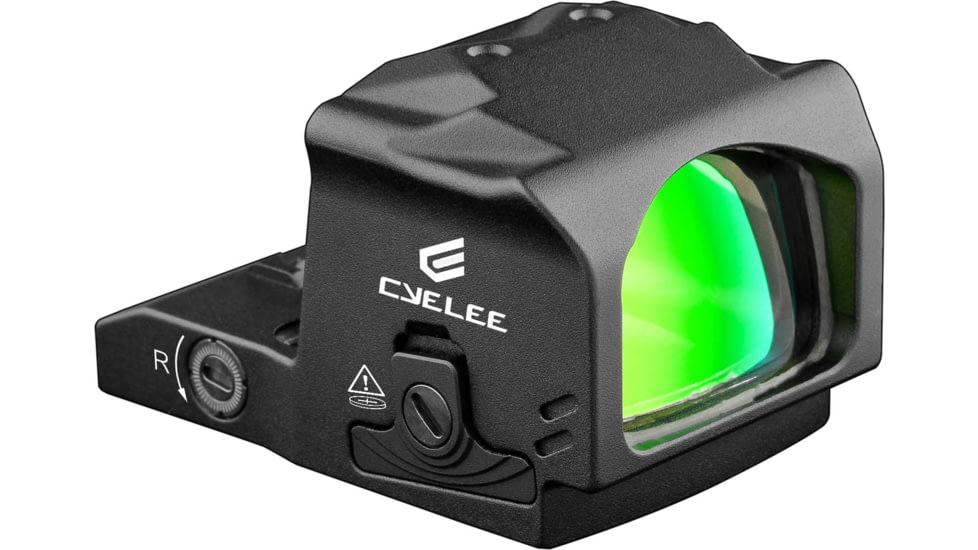 Cyelee Optics Wolf G-EDG Reflex Red Dot Sight, 1x 23 x 16 mm, 3 MOA Dot, Black, X004RLLRJH