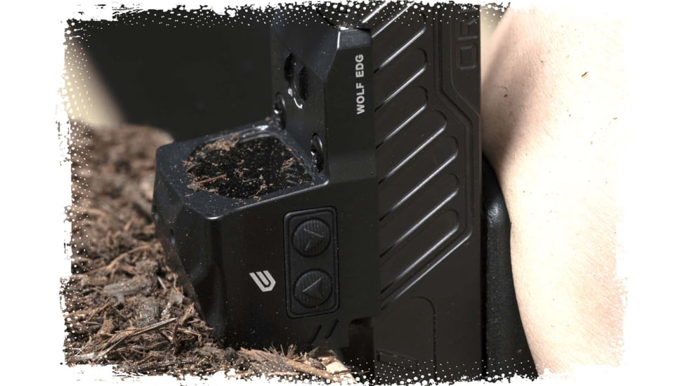 Cyelee Optics Wolf G-EDG Reflex Red Dot Sight, 1x 23 x 16 mm, 3 MOA Dot, Black, X004RLLRJH