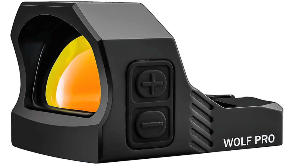Cyelee Optics Wolf PRO Reflex Red Dot Sight, 1x24x17mm, 3 MOA Dot, Black, X003QODIHF