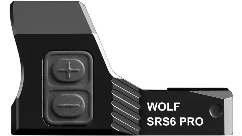 Cyelee Optics Wolf SRS6 PRO Reflex Red Dot Sight, 1x24x17mm, 6 MOA Dot, Black, X004OVWEOH