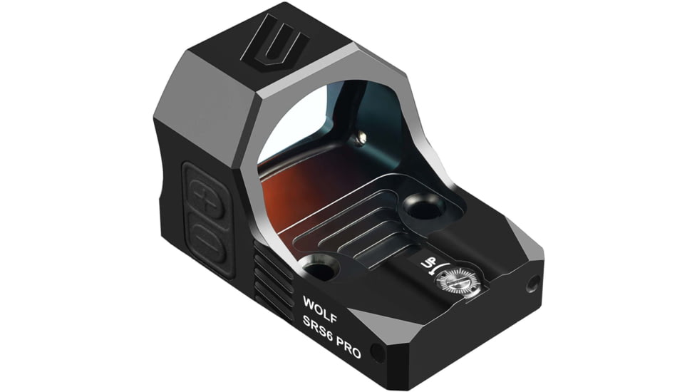 Cyelee Optics Wolf SRS6 PRO Reflex Red Dot Sight, 1x24x17mm, 6 MOA Dot, Black, X004OVWEOH