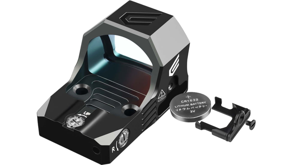 Cyelee Optics Wolf SRS6 PRO Reflex Red Dot Sight, 1x24x17mm, 6 MOA Dot, Black, X004OVWEOH