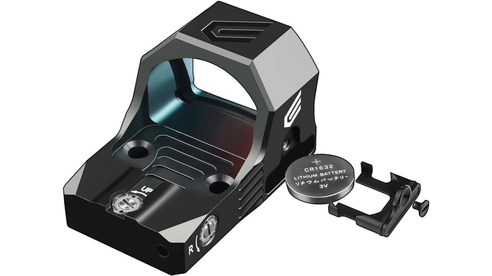 Cyelee Optics Wolf X PRO Reflex Red Dot Sight, 1x24x17mm, 2 MOA Dot/26 MOA Circle, Black, X003ZV8QY9