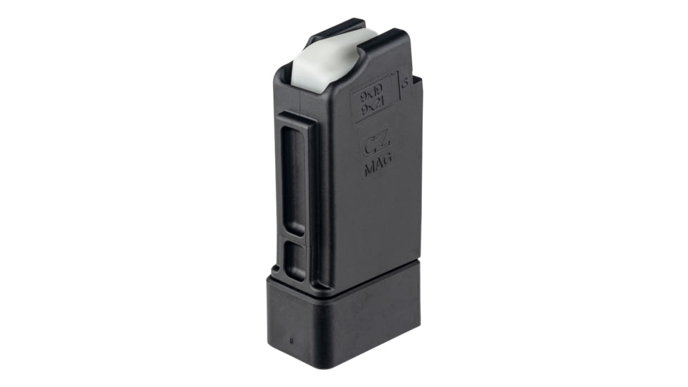 CZ-USA CZ Scorpion Pistol Magarine, 9mm Luger, 10 Round, Black, 1 Pack, Polymer, 11357-10RD