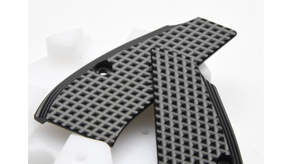 CZ Custom Grenade CZ 75 Compact Pistol Grip Panels, Black, 10366
