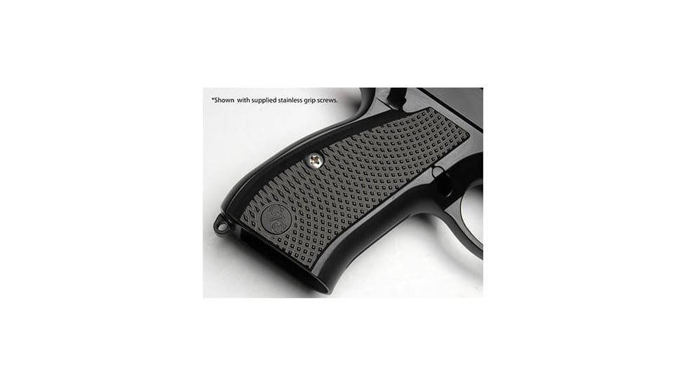 CZ Custom CZ 75 Compact Grips Aluminum Checker