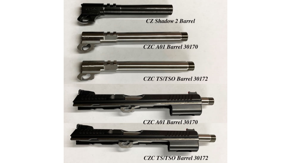 CZ Custom Stainless threaded Barrel 1/2 x 28 TS 2/TSO 5.8in x 0.55in DIA