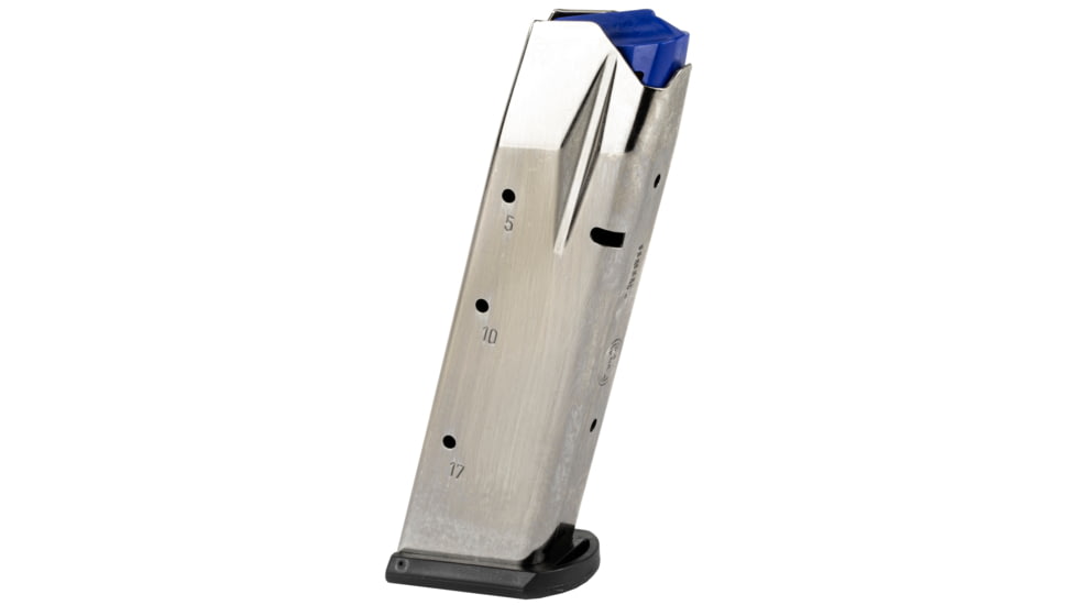 CZ-USA CZ Shadow 2 CZ 75/ SP-01 Pistol Magazine, 9mm Luger, 17 Round, Nickel, 1 Pack, Steel, 11155-17RD