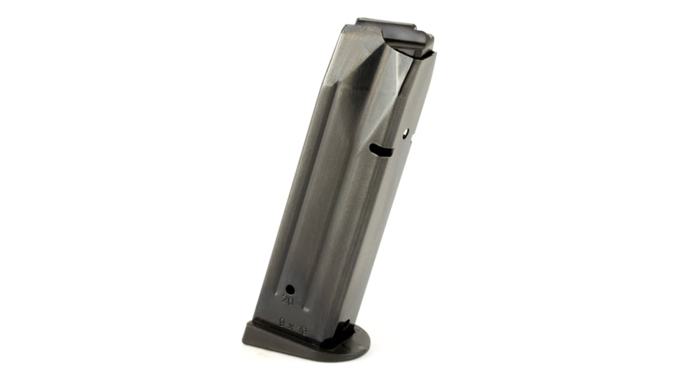 CZ-USA CZ 75 TS/75 TS Czechmate Pistol Magazine, 9mm, 20 Round, Blued, 1 Pack, Steel, 11172-20RD