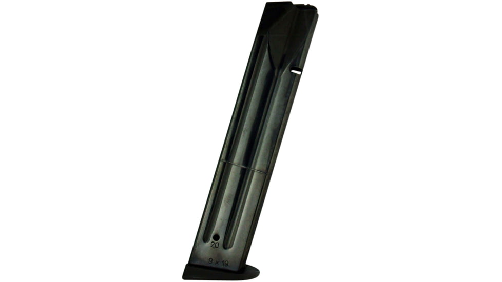 CZ-USA CZ 75 TS/75 TS Czechmate Pistol Magazine, 9mm Luger, 26 Round, Blued, 1 Pack, Steel, 11173-26RD