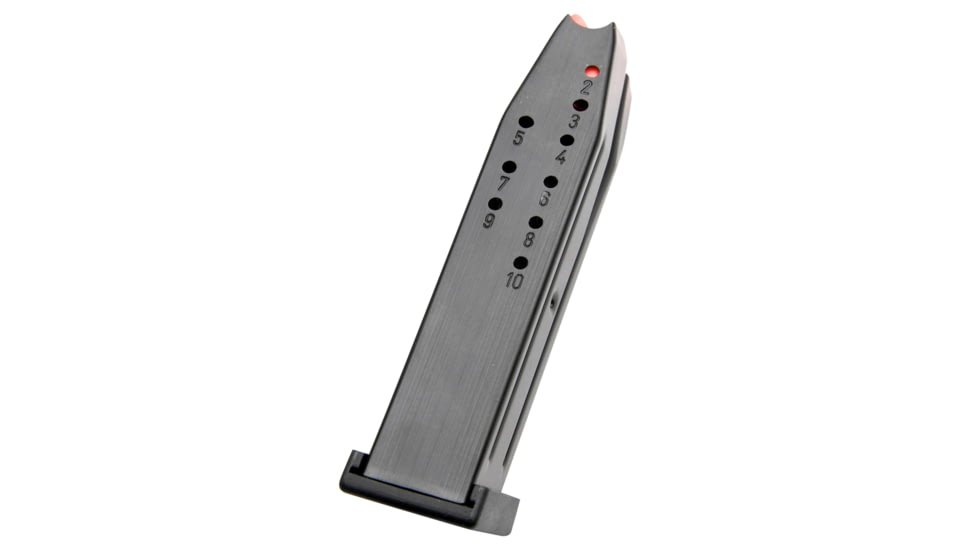 CZ-USA .40 S&amp;W CZ P-09/P-10F Detachable Magazine with Reversible Mag Catch, 10 Round, Black, 11446