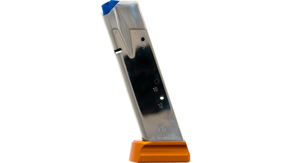 CZ-USA 75/SP-01/Shadow 2 9mm 19 +2 Rounds Aluminum Pistol Magazine, Orange, 21, 11163