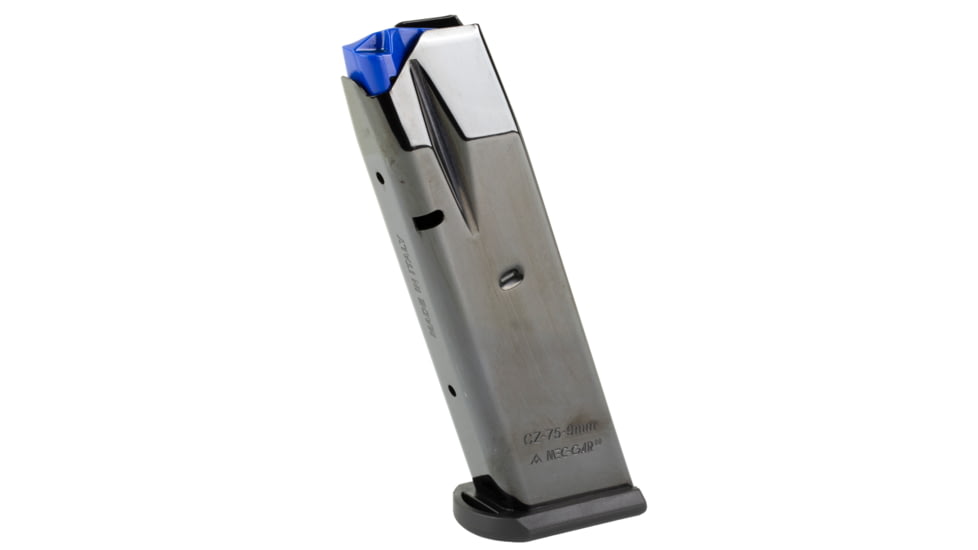 CZ-USA CZ 75 9mm Luger Detachable Pistol Magazine, 10 Rounds, 11132