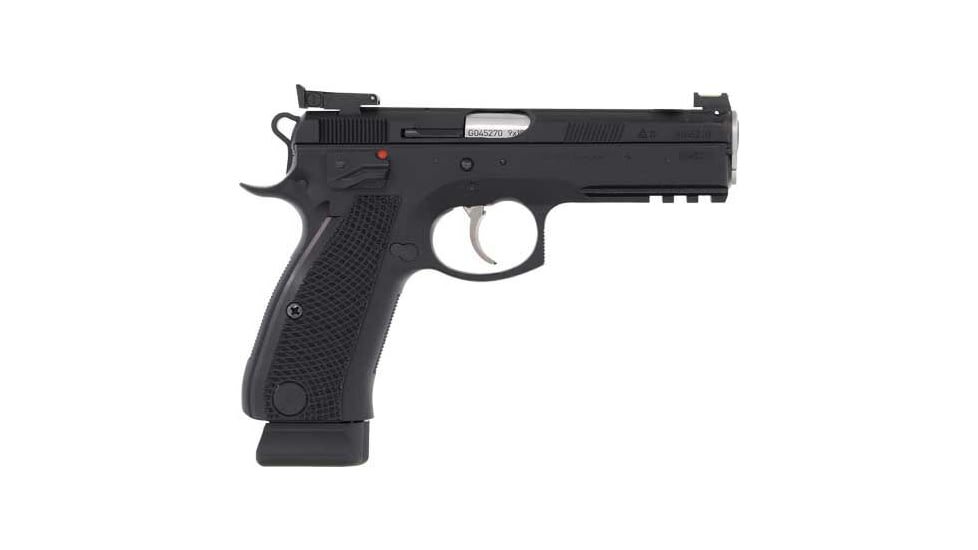 CZ-USA Custom SP-01 Shadow ACCU 23 Semi Auto Pistol, 9mm Luger, 4.6 in Barrel