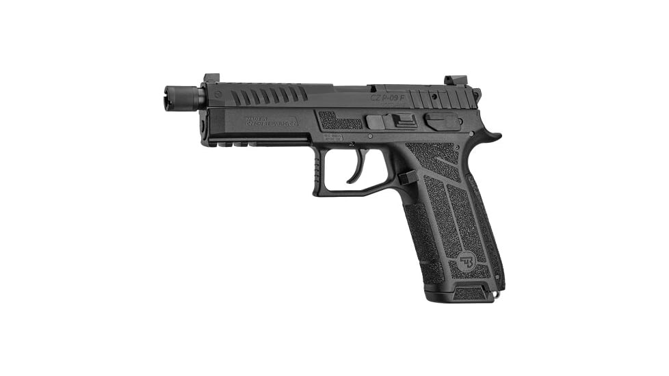 CZ-USA P-09 F Nocturne SR OR Semi Auto Pistol, 9mm Luger, 5.3 in Barrel