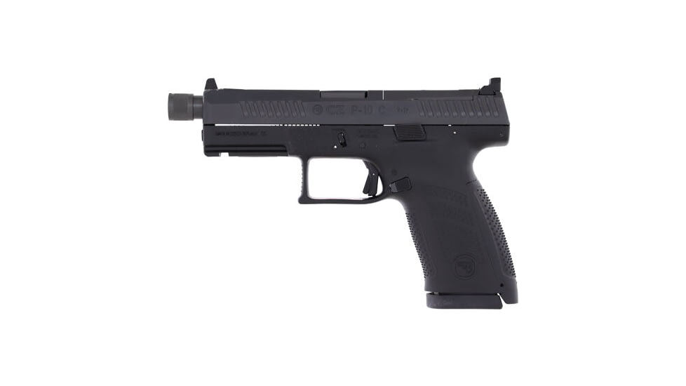 CZ-USA P-10 C Suppressor Ready OR FS Semi Auto Pistol, 9mm Luger, 4.61 in Barrel