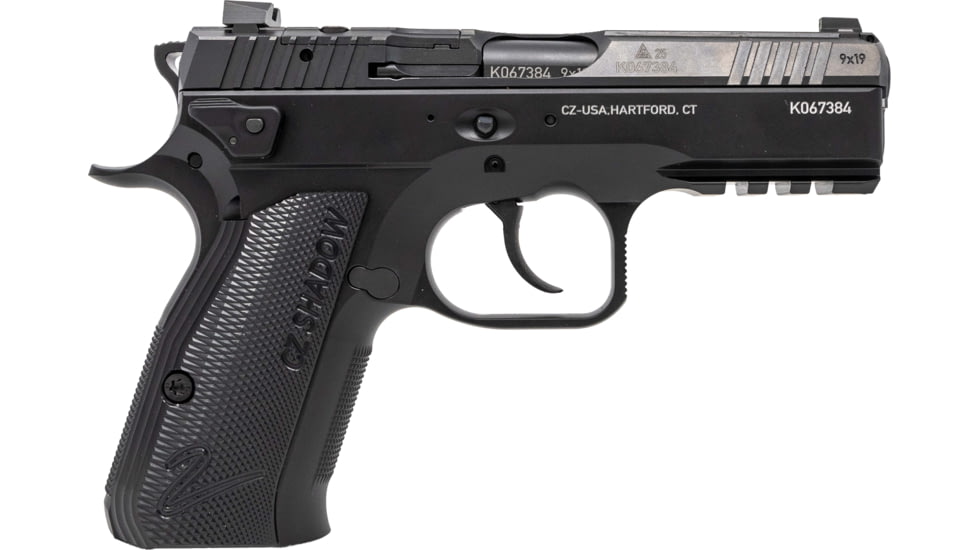 CZ-USA Shadow 2 Carry OR FS Semi Auto Pistol, 9mm Luger, 4 in Barrel