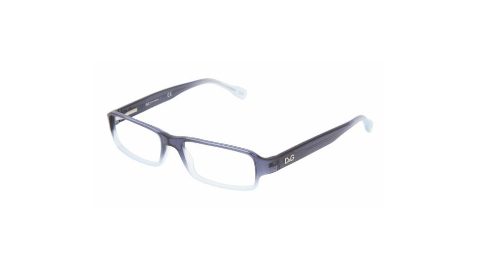 D&amp;G DD 1188 Eyeglasses, Blue Gradient Frame w/Non Rx 51 mm Diameter Lenses, 1677 5116