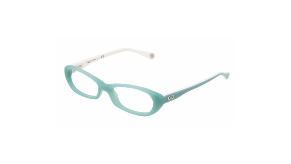 D&amp;G DD 1192 Eyeglasses, Green Frame w/Non Rx 49 mm Diameter Lenses, 1704 4915