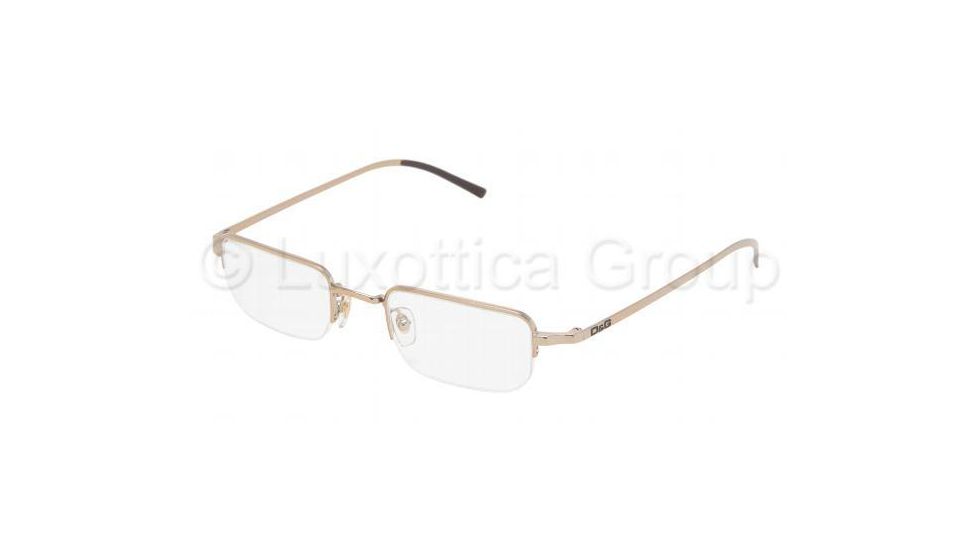D&amp;G DD 5057 Eyeglasses Styles Shiny Bronze Frame w/Non-Rx 45 mm Diameter Lenses, 108-4521