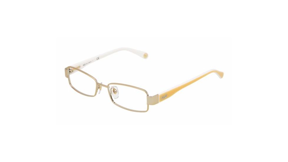 D&amp;G DD 5081 Eyeglasses Styles -  Pale Gold Frame w/Non-Rx 51 mm Diameter Lenses, 462-5116