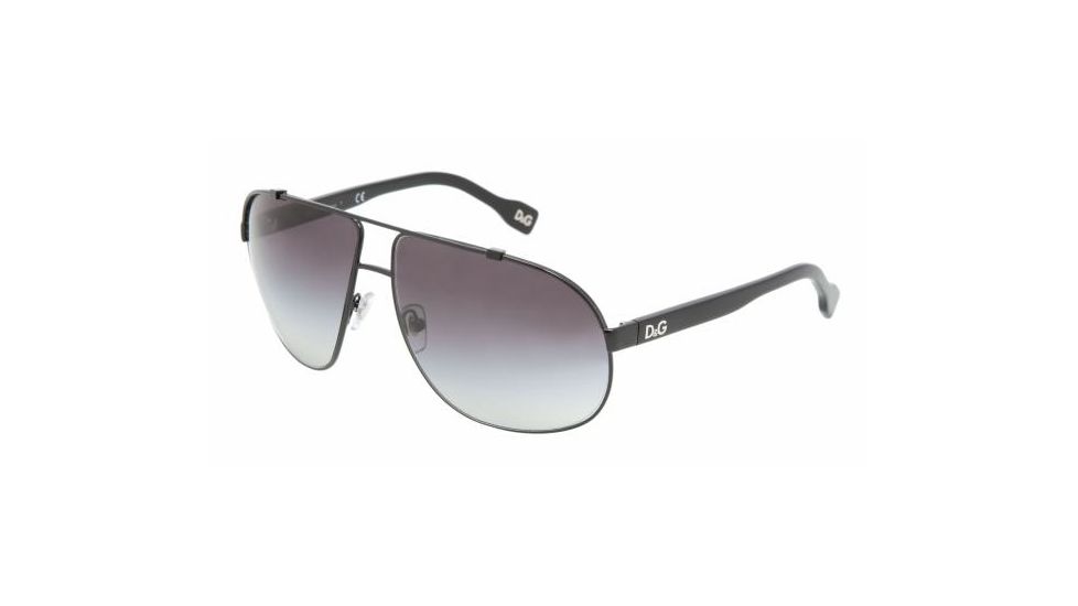 D&amp;G DD 6070 Sunglasses w/ Black Frame, 064-8G-6212