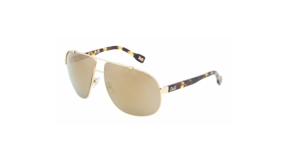 D&amp;G DD 6070 Sunglasses w/ Gold Frame, 459-F9-6212
