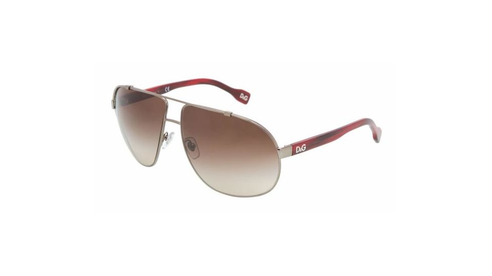 D&amp;G DD 6070 Sunglasses w/ Gunmetal Frame, 451-13-6212