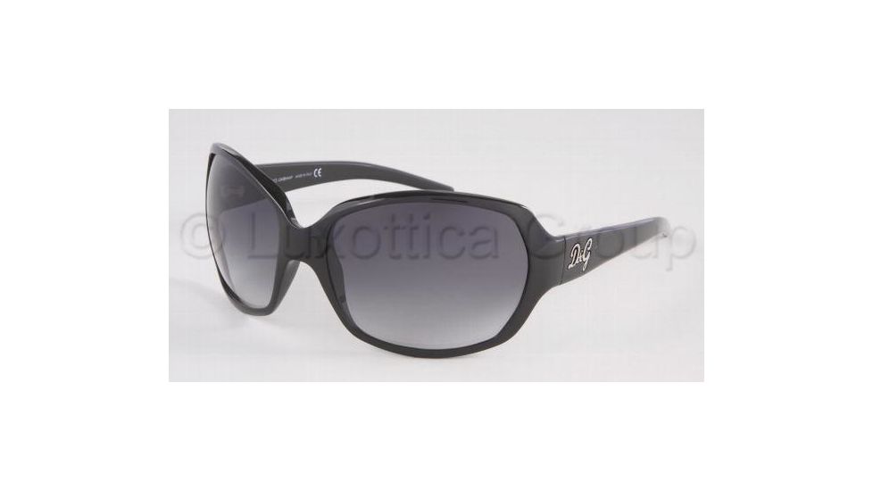 D&amp;G Bifocal Sunglasses DD8018 with Lined Bi-Focal Rx Prescription Lenses DD8018-501-8G-6317 - Frame Color: Black, Lens Diameter: 63 mm
