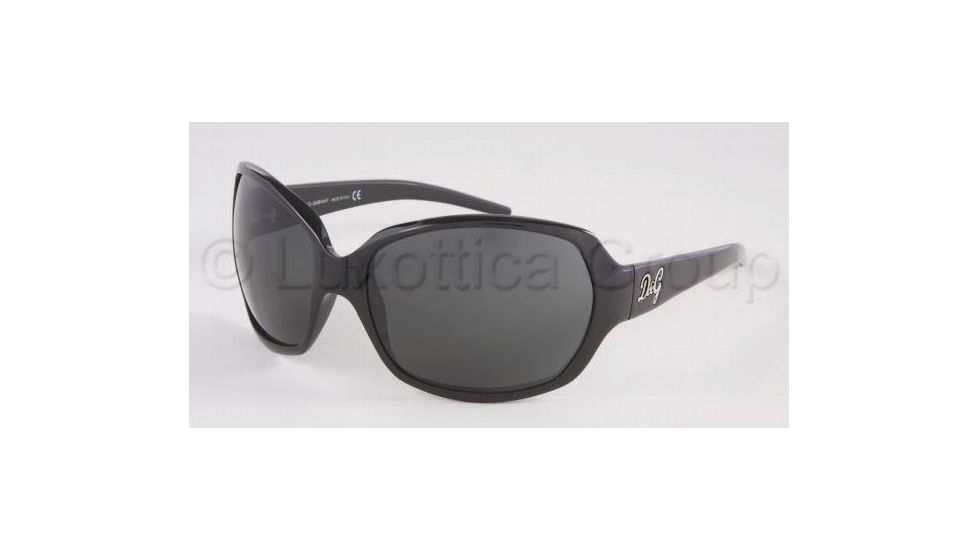 D&amp;G Bifocal Sunglasses DD8018 with Lined Bi-Focal Rx Prescription Lenses, Select Frame Color / Lens Diameter Black Frame / 63 mm Prescription Lenses
