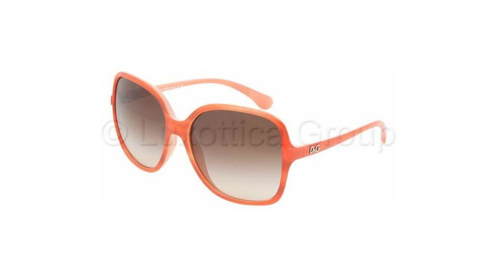 D&amp;G DD8082 Bifocal Prescription Sunglasses DD8082-169113-5815 - Lens Diameter: 58 mm, Frame Color: Orange Watercolor