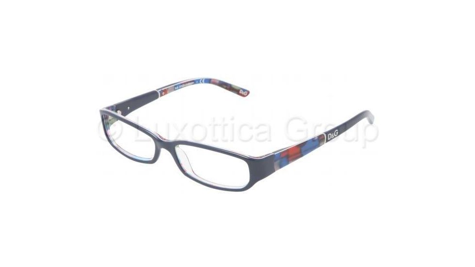 D&amp;G DD1169 Progressive Prescription Eyeglasses 931-5215 - Blue On Texture 