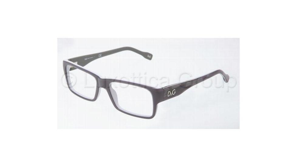 D&amp;G DD1210 Eyeglass Frames 1867-5116 - Gray On Light Gray 