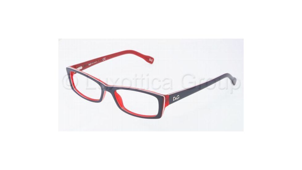 D&amp;G DD1212 Bifocal Prescription Eyeglasses 1872-5016 - Blue/Red/White/Red 
