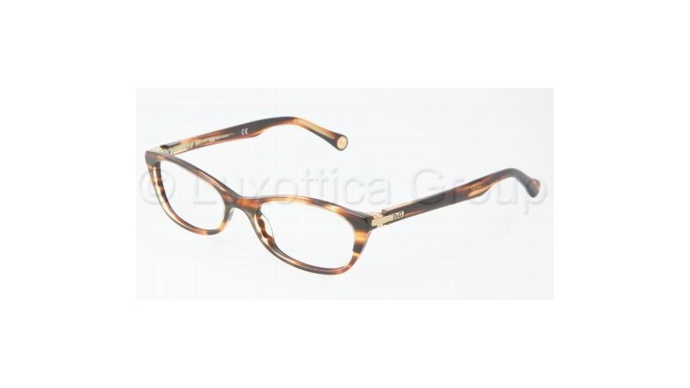 D&amp;G DD1218 Eyeglass Frames 1572-4917 - Striped Havana 