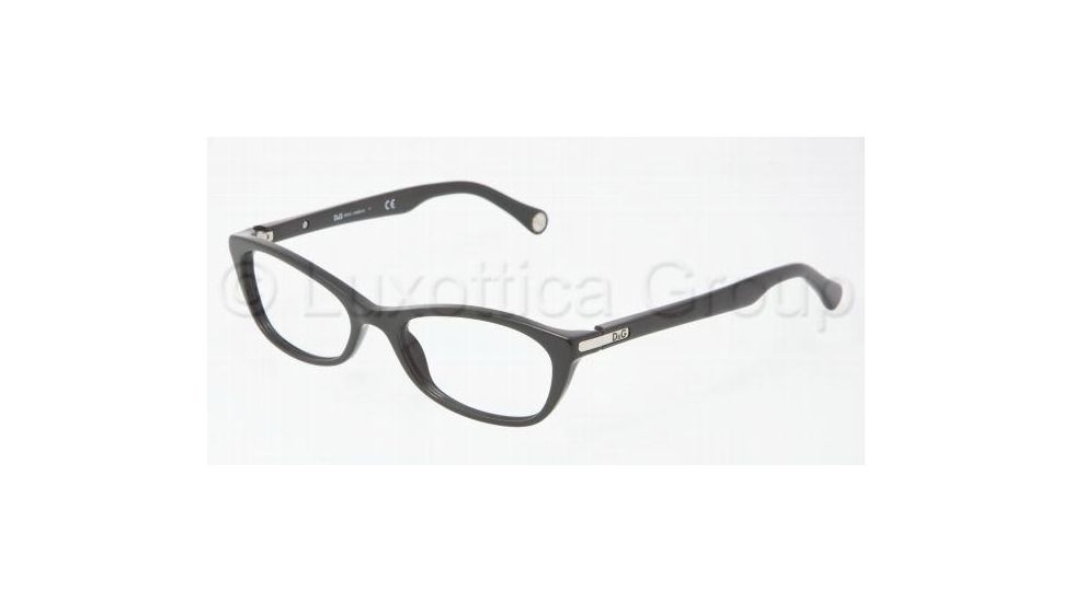 D&amp;G DD1218 Eyeglass Frames 501-4917 - Black 
