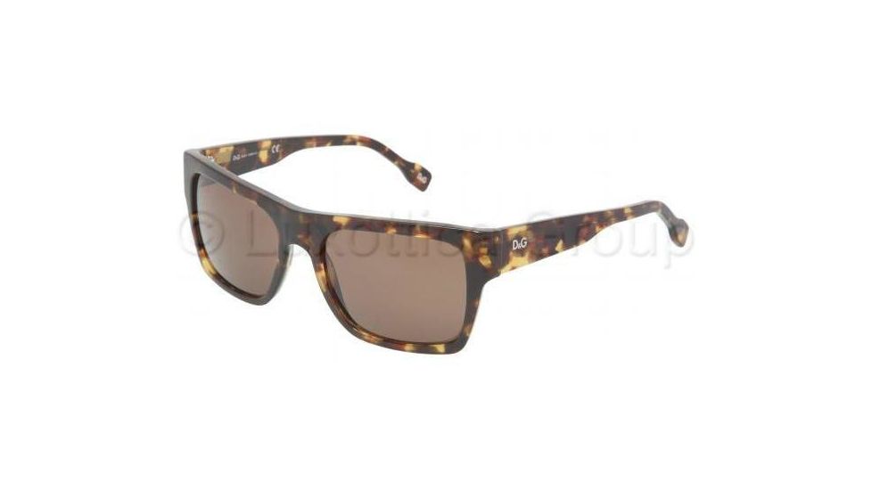 D&G DD3044 Sunglasses 814/73-5618 - Dark Havana Brown