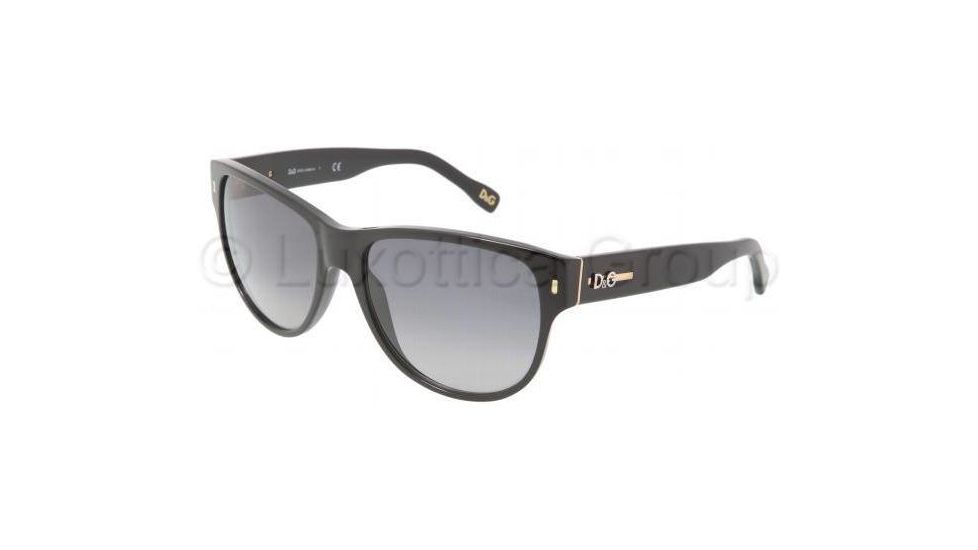 D&amp;G DD3062 Progressive Prescription Sunglasses DD3062-501-8G-5917 - Frame Color: Black, Lens Diameter: 59 mm