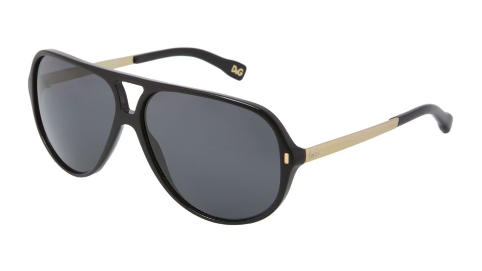 D&G DD3065 Sunglasses 501/87-6012 - Black Gray