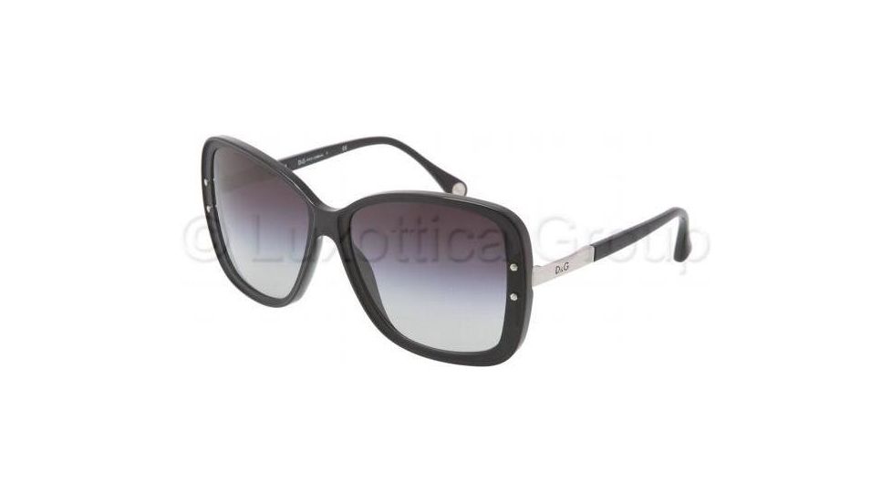 D&amp;G VINTAGE DD3078 Progressive Prescription Sunglasses DD3078-501-8G-58 - Lens Diameter 58 mm, Lens Diameter 58 mm, Frame Color Black
